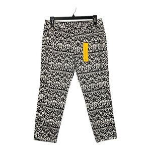 Lole Jolie Ikat Print Ankle Cropped Pants - Size 10